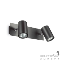Світильник настінний спот Ideal Lux Spot 156743 хай-тек, чорний, метал