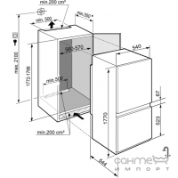 Малогабаритный холодильник Liebherr TP 1400