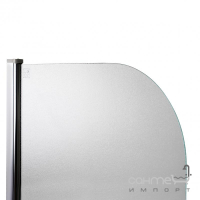 Шторка на ванну Lidz Brama LBSS80140LCRMFR хром/стекло Frost