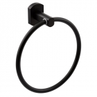 Кольцо для полотенец Q-tap Liberty QTLIBBLM1160 матовое черное
