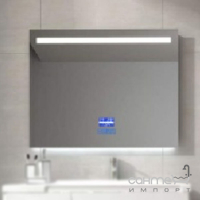 Смарт-зеркало с LED-подсветкой и часами Dusel DE-M3021 65x80