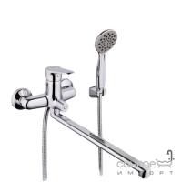 Змішувач для ванни з душовим гарнітуром Gappo Vantto G2236 хром