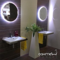 Зеркало для ванной комнаты Liberta Asola 500x500 фацет 20мм