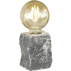 Настільна лампа Reality Stone R50531011 сірий граніт