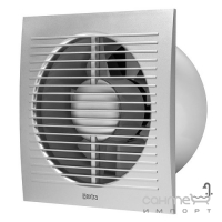 Накладной вентилятор Europlast EE150HTS серебряный, с таймером и датчиком влажности