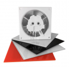 Витяжний вентилятор AirRoxy dRim 100 DTS BB 01-063 з таймером, білий
