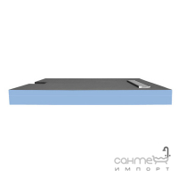 Пристенная душевая плита под отделку с боковым выводом WIM Platte System Monolit Smart 1SNP 90