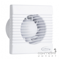 Накладной вентилятор airRoxy pRim 100 PS 01-002 белый с вытягивающимся выключателем