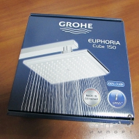 Душевая система скрытого монтажа Grohe Eurocube 234090SB хром