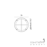 Настінний світильник вуличний Norlys Rondane 537 11,3W 3000K з LED-модулем у комплекті