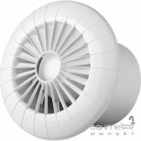 Накладний вентилятор AirRoxy aRid 100 BB TS 01-041 білий з таймером
