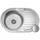 Кухонна мийка з нержавіючої сталі Galati Taleyta Nova Textura 3515