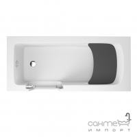Акрилова ванна зі скляними дверцятами Polimat Vovo 150x75 00484 + передня панель 00486 + панель бокова 00891