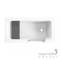 Акриловая ванна с стеклянной дверцей Polimat Avo 150x75 0483 + передняя панель 00485 боковая панель 00891