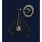 Настінний світильник Levistella 707W157-1 BK чорний