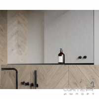 Керамограніт декор Heartwood Latte Chevron Lewy 9,8 х59, 8