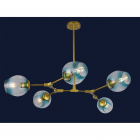 Люстра подвесная Levistella 752L7731-5 GD+BL