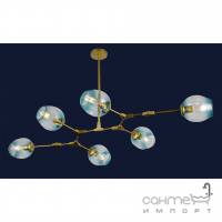 Люстра подвесная Levistella 752L7731-6 GD+BL