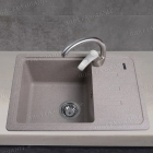 Гранітна кухонна мийка Bretta Granit Compact у кольорі