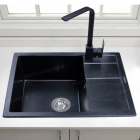 Гранітна кухонна мийка Bretta Granit Classic у кольорі