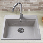 Гранітна кухонна мийка Bretta Granit Universal у кольорі