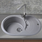 Гранітна кухонна мийка Bretta Granit Panamera у кольорі