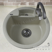 Гранітна кухонна мийка Bretta Granit Alaska колір на вибір