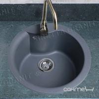 Гранітна кухонна мийка Bretta Granit Rondo колір на вибір