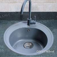 Гранітна кухонна мийка Bretta Granit Genova колір на вибір