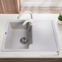 Гранітна кухонна мийка Bretta Granit Niapoli колір на вибір