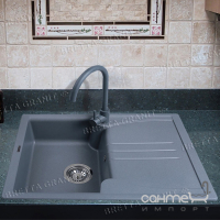 Гранітна кухонна мийка Bretta Granit Niapoli колір на вибір