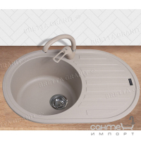 Гранітна кухонна мийка Bretta Granit Elit колір на вибір