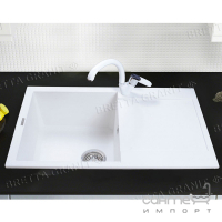Гранітна кухонна мийка Bretta Granit Metra колір на вибір
