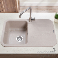 Гранітна кухонна мийка Bretta Granit Crystal колір на вибір