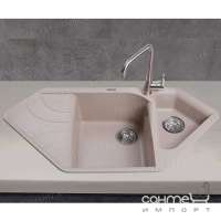 Гранітна кухонна мийка Bretta Granit Zegna колір на вибір