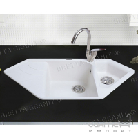 Гранітна кухонна мийка Bretta Granit Zegna колір на вибір