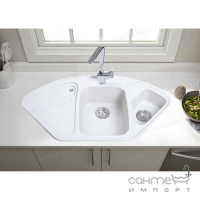 Гранітна кухонна мийка Bretta Granit Alveus колір на вибір