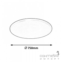 Світильник стельовий Rabalux Willie 2106 LED 3000-6500K з пультом ДУ