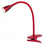 Настольная лампа на гибкой ножке Rabalux Jeff 4198 красный