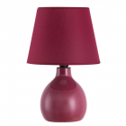 Настільна лампа Rabalux Ingrid 4478 бордовий, кераміка