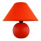 Настільна лампа Rabalux Ariel 4904 помаранчевий, кераміка