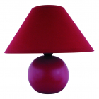 Настольная лампа Rabalux Ariel 4906 вишневый, керамика