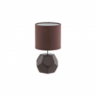 Настільна лампа Rabalux Galen 5510 коричневий, кераміка