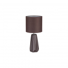 Настільна лампа Rabalux Amiel 5704 коричневий, кераміка
