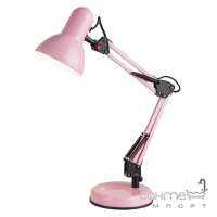 Настільна лампа на гнучкій ніжці Rabalux Samson 4179 рожевий