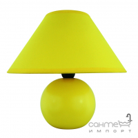 Настольная лампа Rabalux Ariel 4905 желтый, керамика