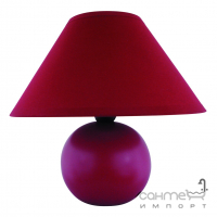 Настільна лампа Rabalux Ariel 4906 вишневий, кераміка