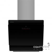 Кухонна витяжка Gunter&Hauer LEONA 7 LED підсвічування, загартоване скло, чорний