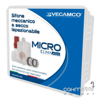 Сифон для кондиціонера сухий з монтажним коробом Vecamco Micro 9899-244-01