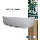 Фронтальна панель для асиметричної ванни Rialto Turano R права